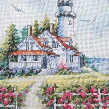 Работа «Живописный маяк»