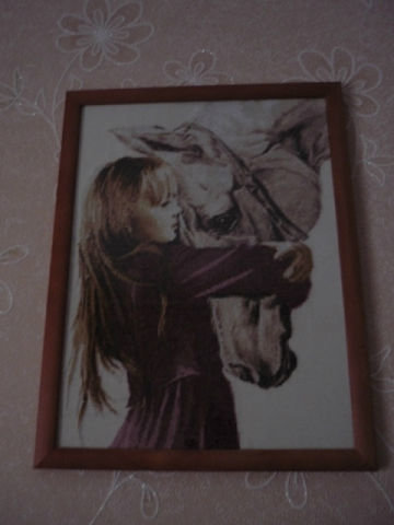 Работа «Девочка с лошадью»