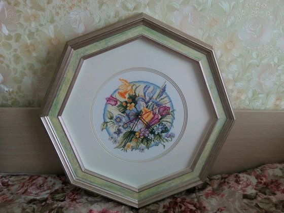 Работа «Цветочные часы»