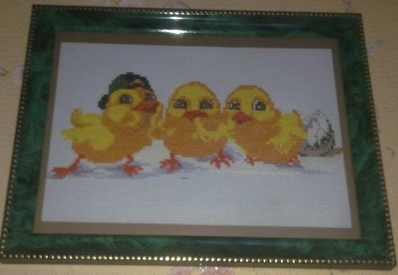 Работа «цыплята»