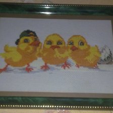 Работа «цыплята»