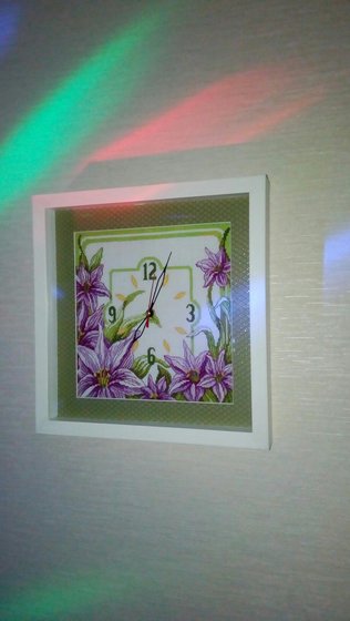 Работа «Часы»