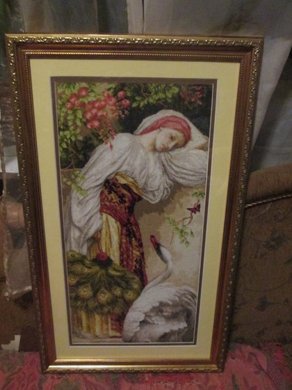 Работа «"Девушка с лебедем"»