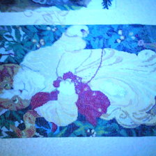 Работа «кот в саду»