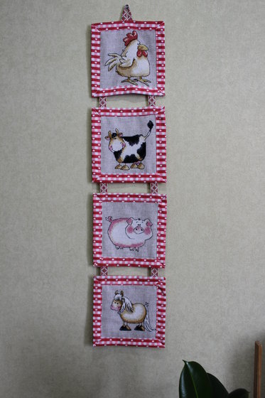 Работа «Деревенские мотивы»