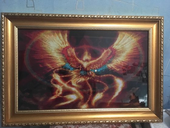 Работа «Феникс в оформлении»