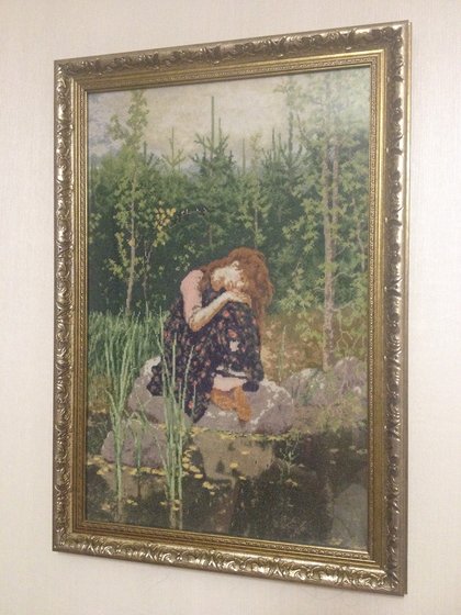 Работа «Аленушка»