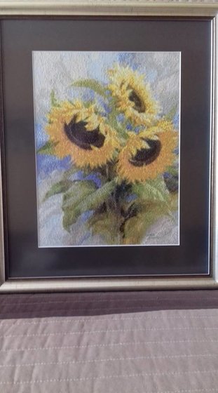 Работа «Słoneczniki - już oprawione»