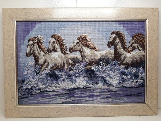 Работа «Белые лошади [06.12.2017]»