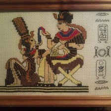 Работа «Египетский мотив "Живая Вода"»