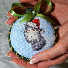 Работа «елочные игрушки ручной работы»