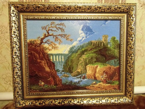 Работа «Река Тиволи Гобленсет 525.»