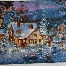 Работа «Зимняя ночь»