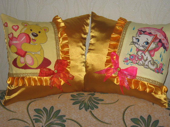 Работа «Подушечки.»