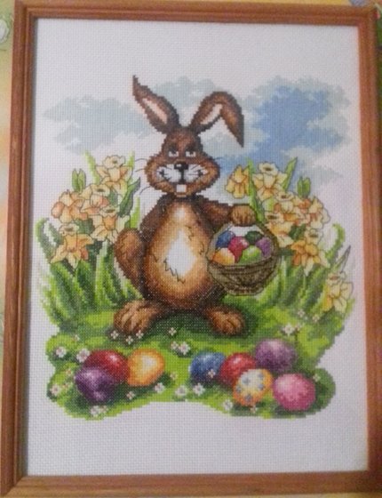 Работа «Пасхальный заяц»