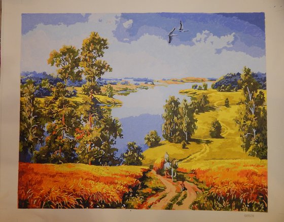 Работа «родные просторы»