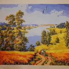 Работа «родные просторы»