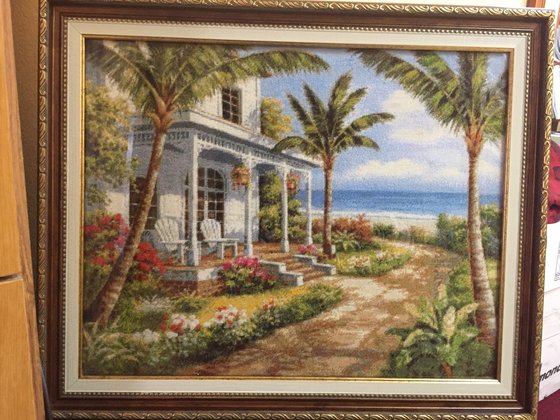 Работа «Гасиенда на берегу моря»