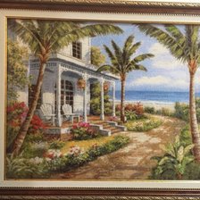 Работа «Гасиенда на берегу моря»