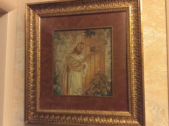 Работа «Христос стучится в дверь»