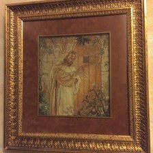 Работа «Христос стучится в дверь»