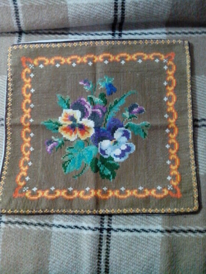 Работа «30 лет назад - подушка»