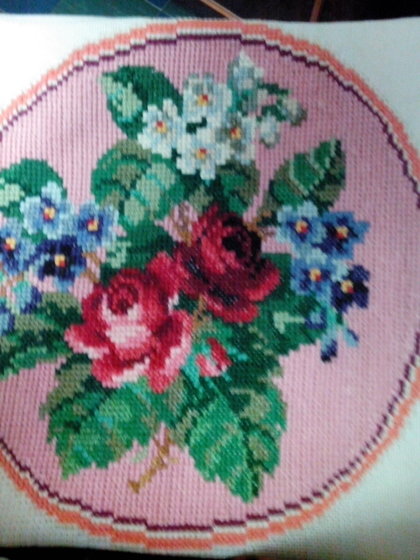 Работа «30 лет назад - подушка»