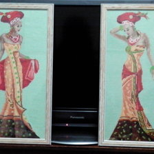 Работа «Две мулатки»