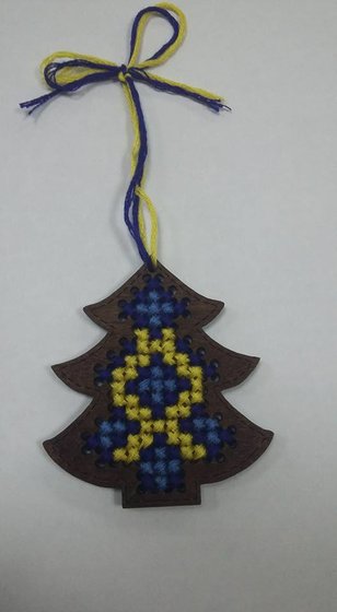 Работа «Новогодний минимализм»