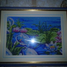 Работа «водяная лилия»