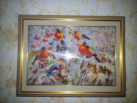 Работа «снегири»