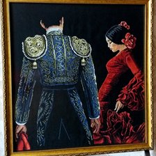 Работа «Танец страсти от Ланарте в оформлении»