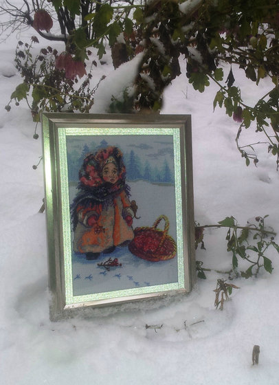 Работа «В студеную зимнюю пору.»