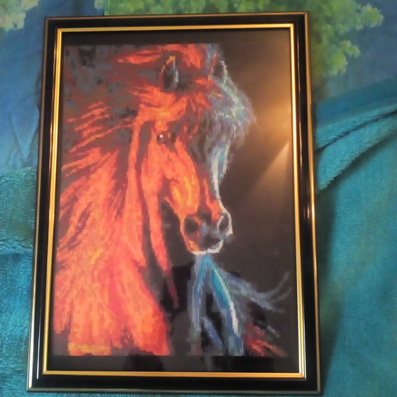 Работа «конь для сестренки»