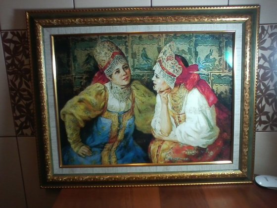 Работа «Русские красавицы.»