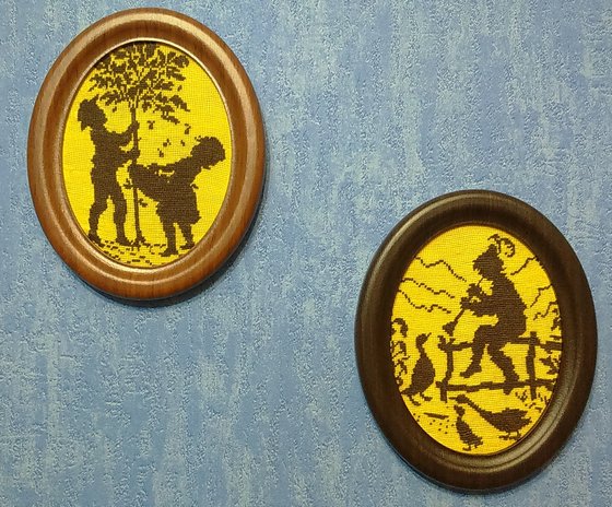 Работа «Сбор урожая и Пастушок.»