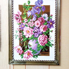 Работа «Ваза с цветами»