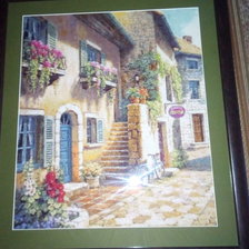 Работа «Итальянский городок.»