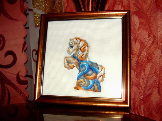 Работа «Статуэтки. Конь.»