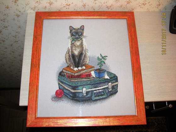 Работа «"Кот-путешественник "по авторской схеме»