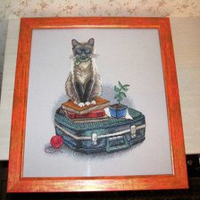 Работа «"Кот-путешественник "по авторской схеме»