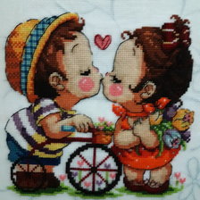 Работа «Детки поцелуй»