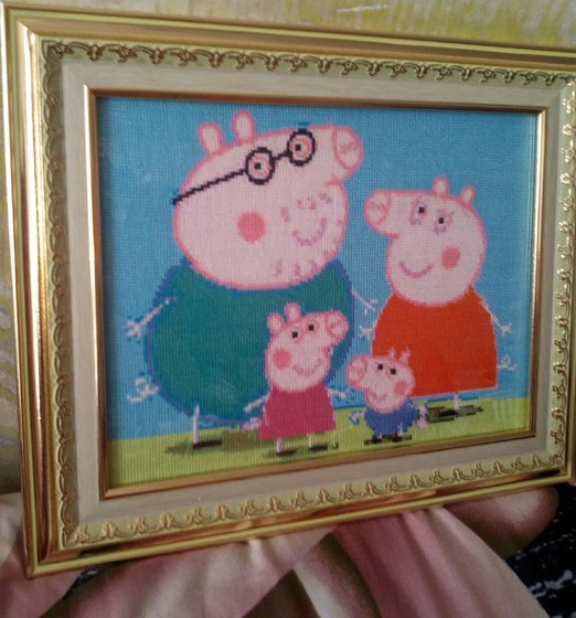 Работа «Свинки пеппы»