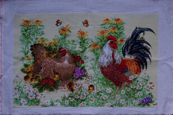 Работа «Петушиная семья»