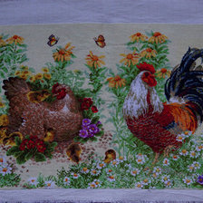 Работа «Петушиная семья»