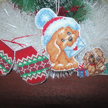 Работа «Новогодние игрушки»