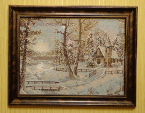 Работа «Зима»