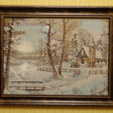 Работа «Зима»