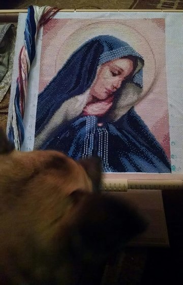 Работа «Мадонна Долороса»