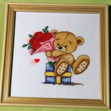 Работа «Алые розы.»